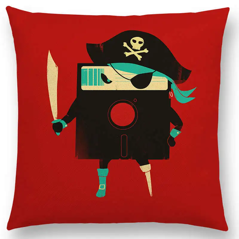 Оригинальный волшебный мультяшный мир пират огромный робот снег Монстр смешные