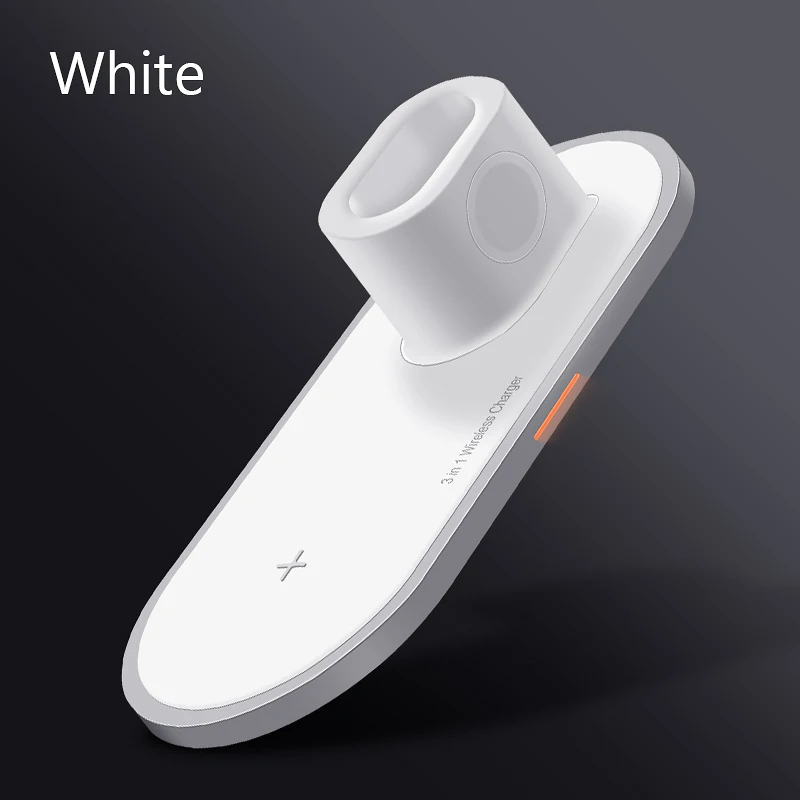 VVKing Wireless Charger For iPhone X XS MAX XR Fast Wireless Full load 3 in 1 Charging Pad for Airpods Apple Watch 5 4 3 2