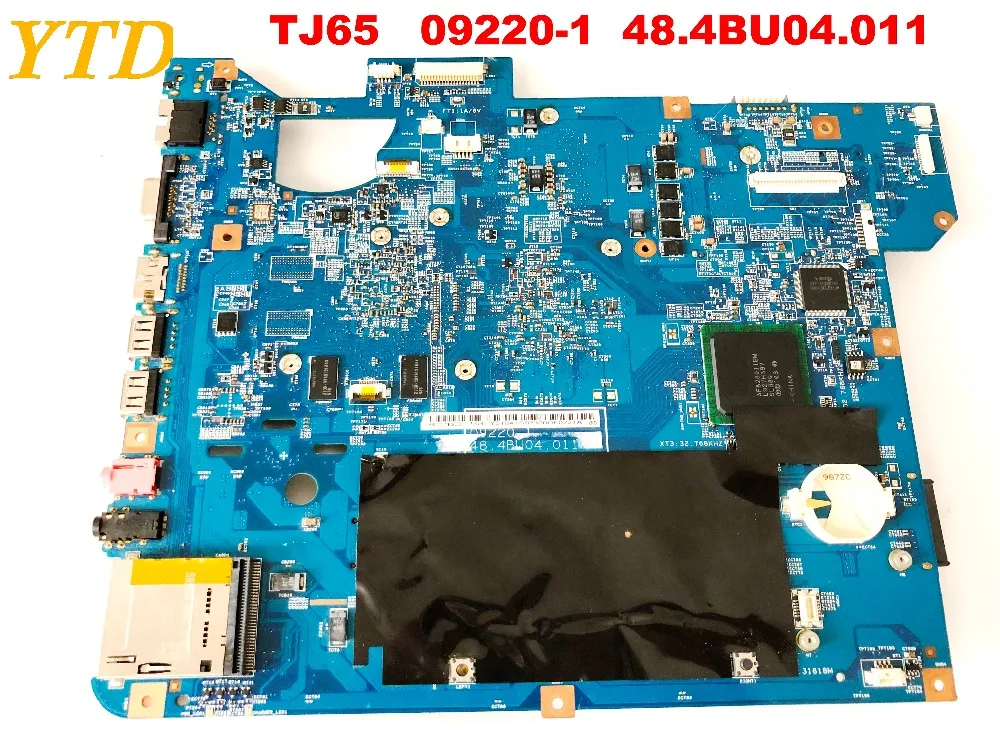 Оригинальная материнская плата для ноутбука ACER TJ65 09220-1 48 4bu04. 011 протестирована