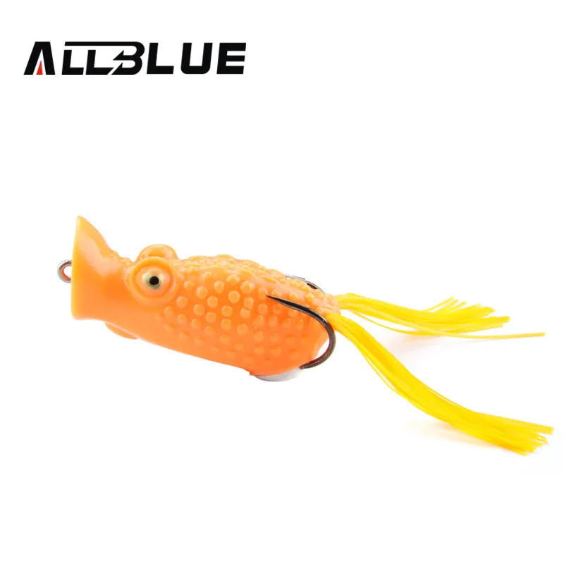 

Allblue, Высококачественная приманка-Поппер, лягушка, 60 мм/15,5 г, змеиная головка, приманка для ловли верхней воды, имитация лягушки, приманка для...