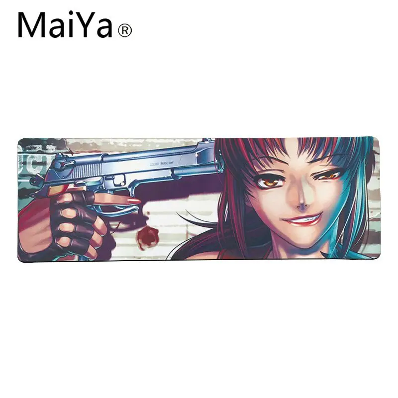 

Maiya Top Quality Black Lagoon Keyboards Mat Rubber Gaming mousepad Desk Mat Free Shipping Large Mouse Pad Keyboards Mat