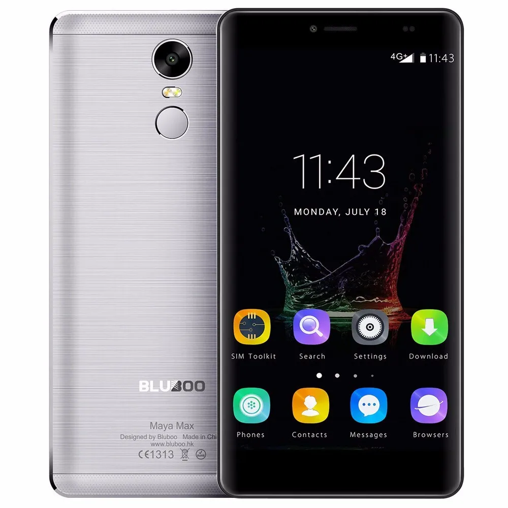 Оригинальный аккумулятор Bluboo Maya Max 4200 мАч для смартфона 6 дюймовый MT6750 восемь ядер