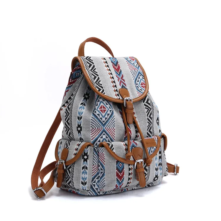 BOHO Gypsy рюкзак женский богемный mochila de mujer рюкзак для путешествий этнический хиппи Мумия сумка для подгузников школьная сумка для девочек
