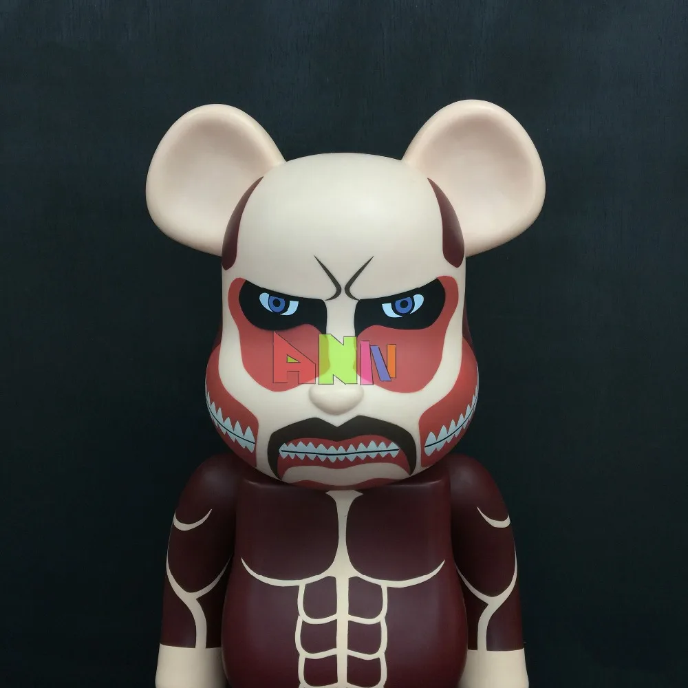 28 &quot70 см 1000% Bearbrick Be @ rbrick атака на Титанов экшн игрушка фигурка Медиком искусство