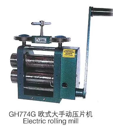 

European Manual Operation Electric Rolling Mill Jewelry Making Machine
