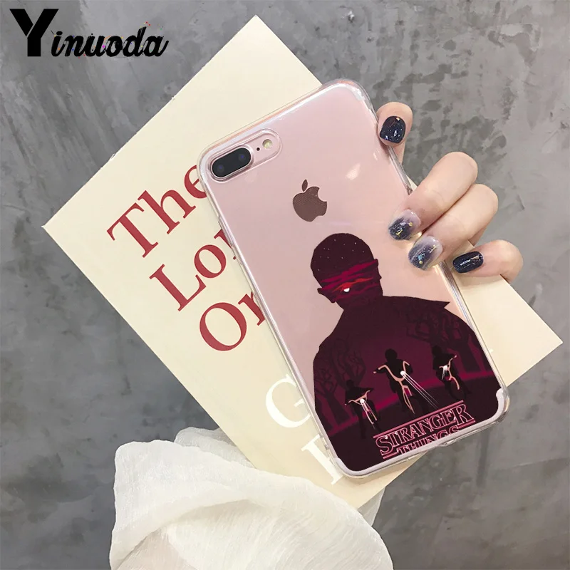 A7 Yinuoda странные вещи Coque Оболочка Чехол для телефона для iPhone 8 7 6 6S Plus 5 5S SE XR X XS MAX Coque Shell - Цвет: A7
