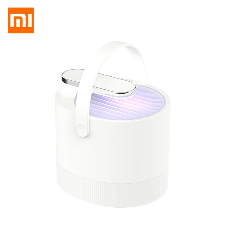 Новейшая Xiaomi Mijia лампа-убийца комаров USB Электрический фотокаталитический репеллент против комаров лампа-ловушка для насекомых УФ умный светильник