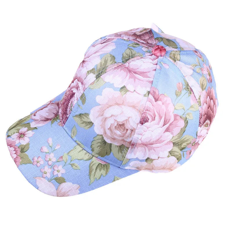 Цветок хлопка бабочка Для женщин Бейсбол Кепки для молодежи Casquette фирменные