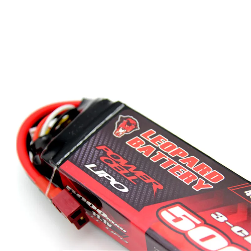 LEOPARD Power 11 1 V 5000mAh 40C 3S T вилка перезаряжаемая Lipo батарея для 1:8 1:10 RC автомобиля |