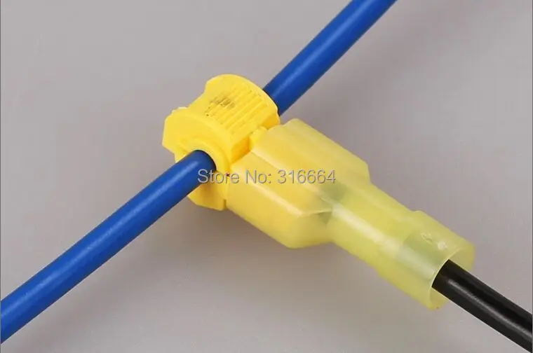 

100pcs 50pairs /lot 878206 Scotch Lock Quick Splice 12-10AWG Wire Connector 4mm2