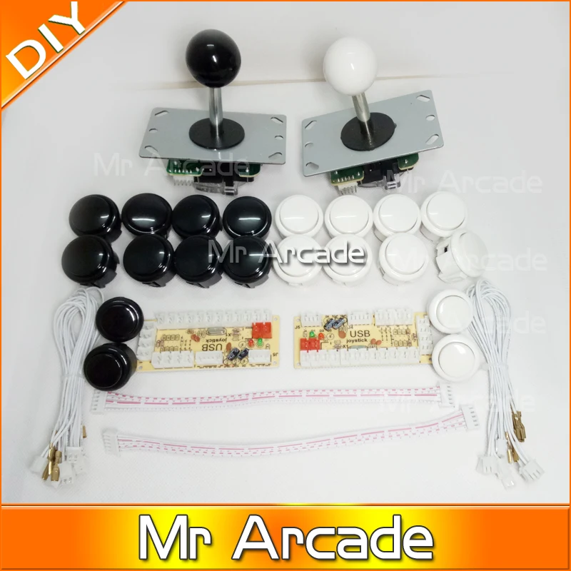 Набор для аркадных игр лидер продаж набор USB энкодер ПК джойстик Sanwa сборки | Спорт