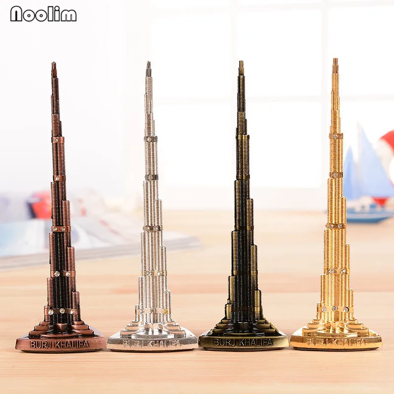 NOOLIM Burj Khalifa башня в Дубае Декор металлические изделия мировая