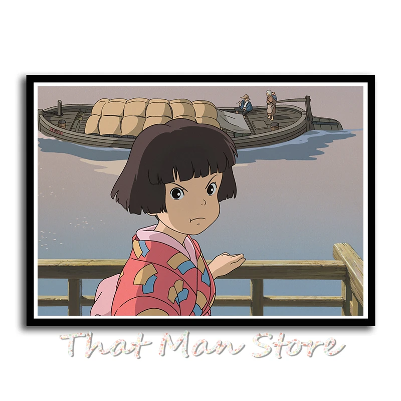 

The Wind Rises Cartoon Anime Movie Decorative Painting Poster Wall Sticker 42*30CM