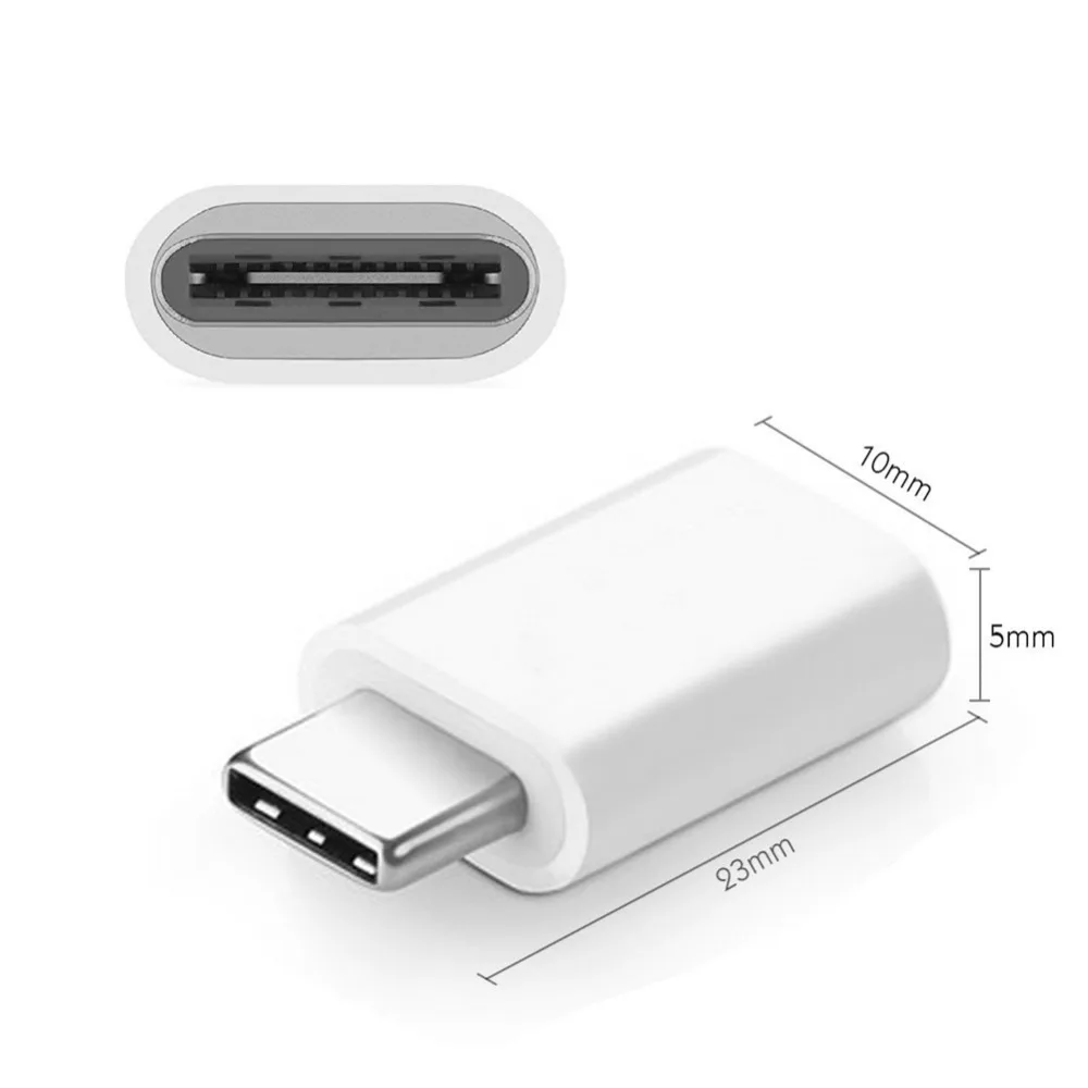 6 шт./лот USB 3. 0 Type C папа к 3 1 Micro 5 Pin мама адаптер преобразователь данных #2 0| |