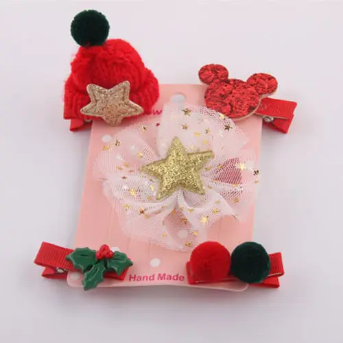 5 шт. заколки для волос с принтом | Детская одежда и обувь