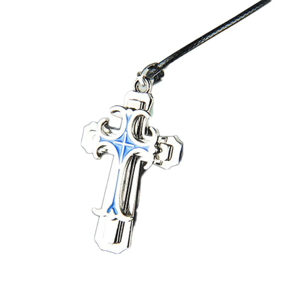 Мужское ожерелье из нержавеющей стали с изображением христианского Иисуса|cross