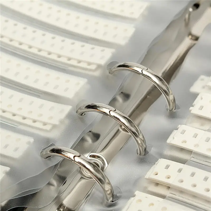 Прочный в использовании 0603 SMD чип образец книги конденсаторы 0.5пФ~ 2,2 мкФ 90 единиц X 50 шт 4500 шт Ассортимент Комплект легко носить с собой