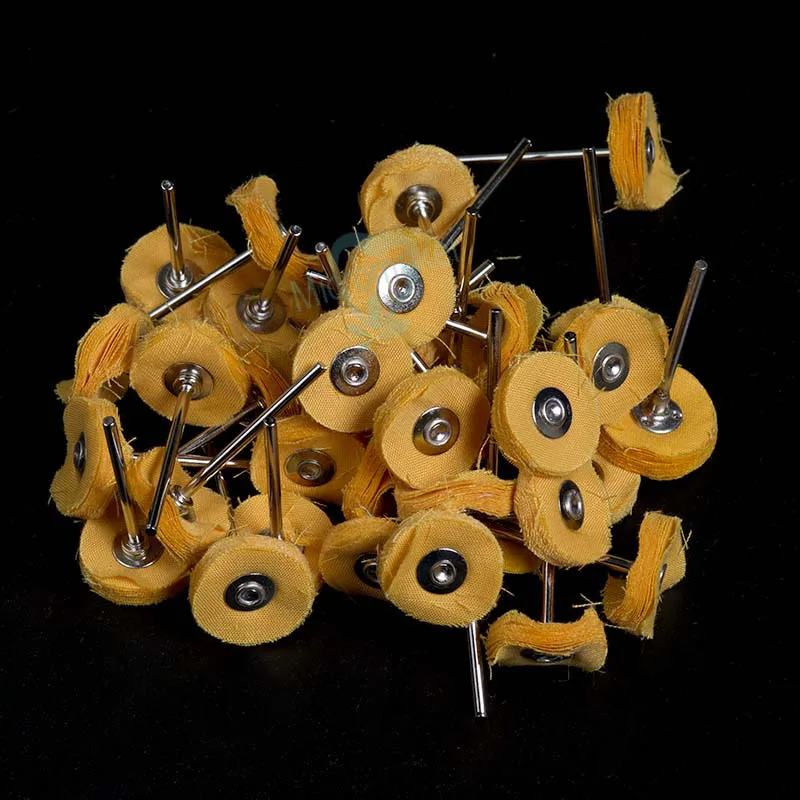 30 шт./лот зубной Полировочный круг шерстяной хлопковый полировщик полировочные