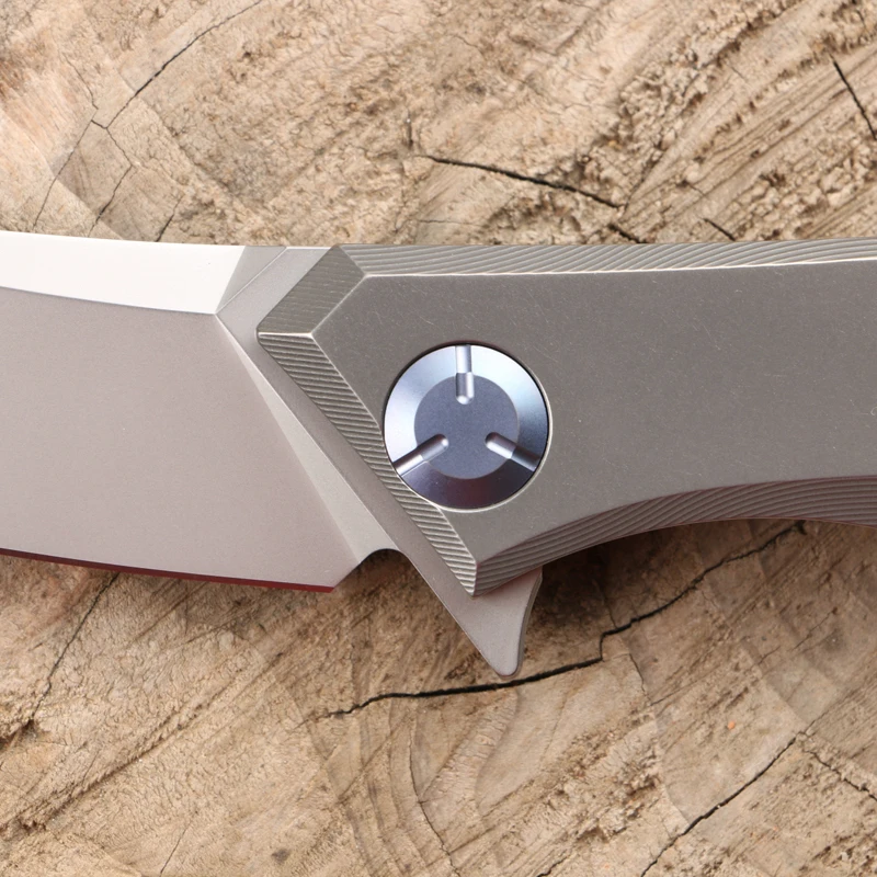 Green Thorn poluchetkiy titanium сплав Флип складной нож в форме m390 лезвие для кемпинга охоты