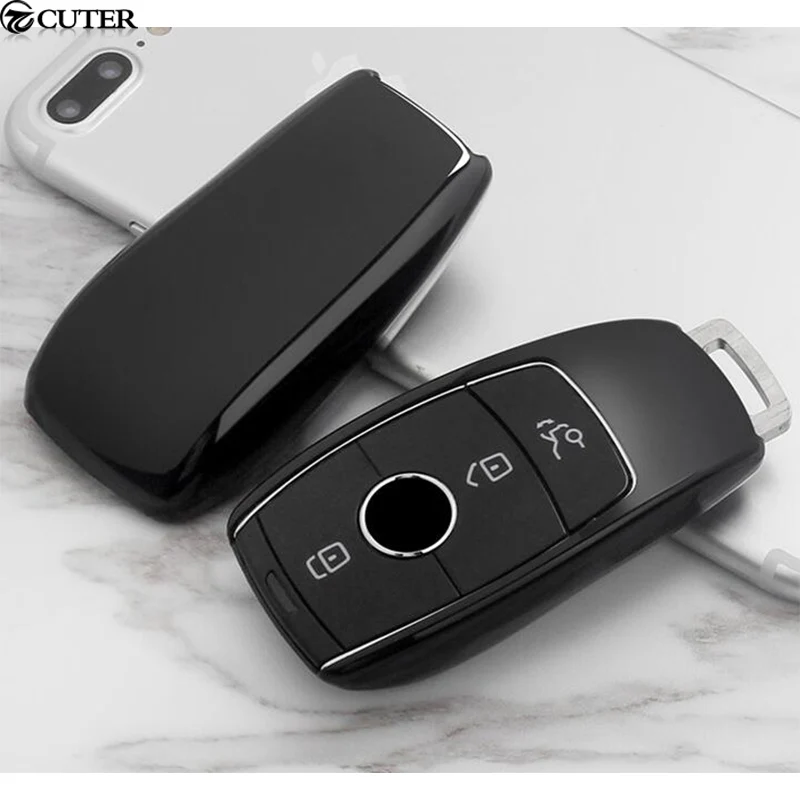 Новинка ТПУ чехол для автомобильного ключа Mercedes Benz W213 W222 автостайлинг |