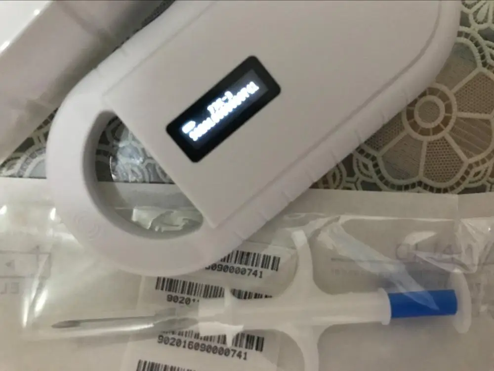 READELL ISO11785/84 134 2 кГц FDX-B животный микрочип портативный сканер rfid/животных rfid