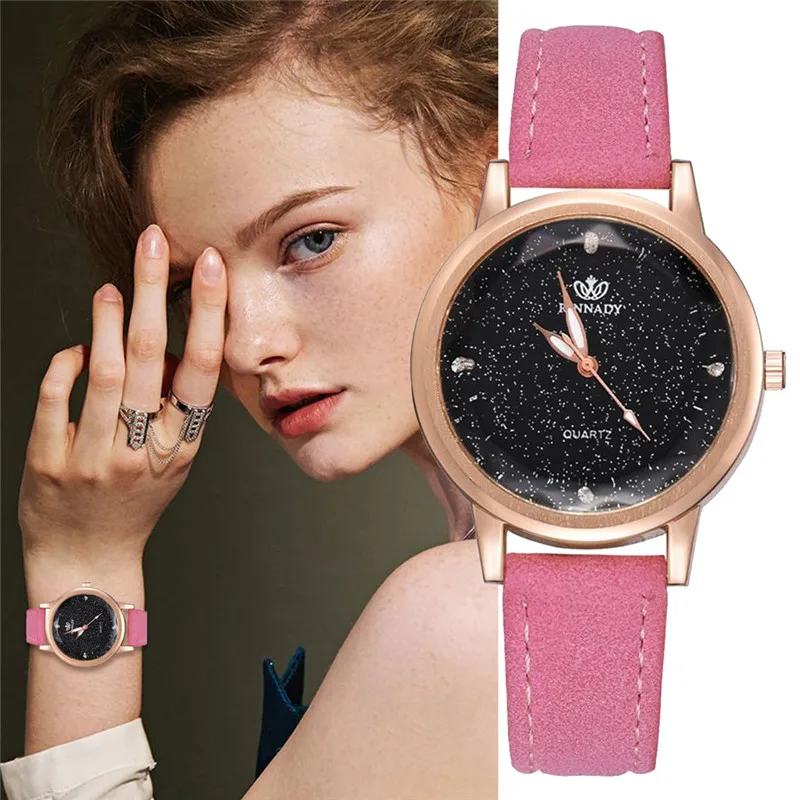 Повседневные женские часы Роскошные 2019 забавные роскошные милые с браслетом и