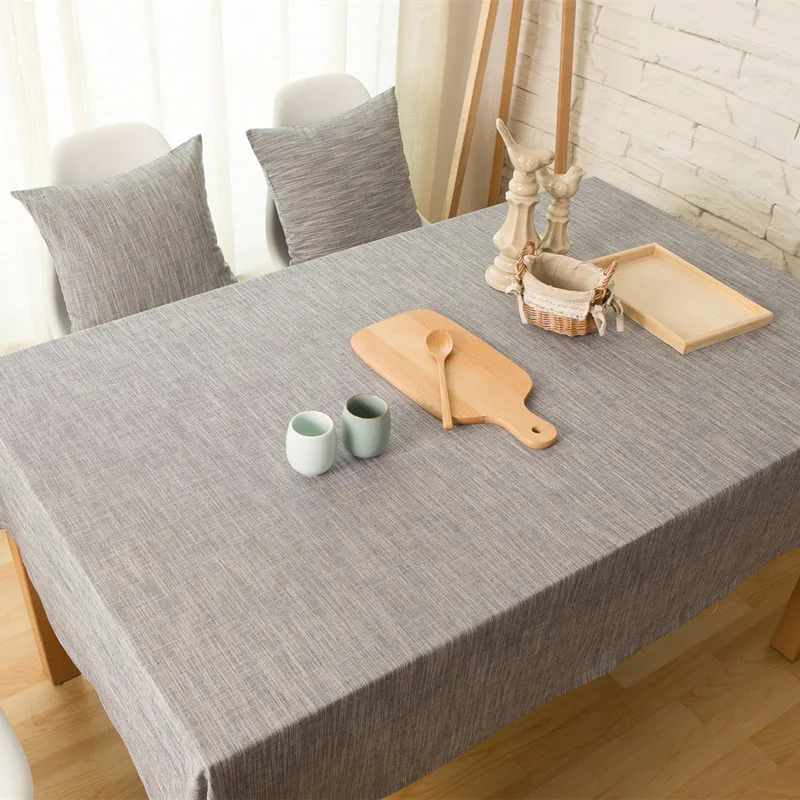 

Бесплатная доставка, простые скатерти для обеденного стола, пасторальные скатерти из хлопка и льна, скатерти, скатерти и скатерти