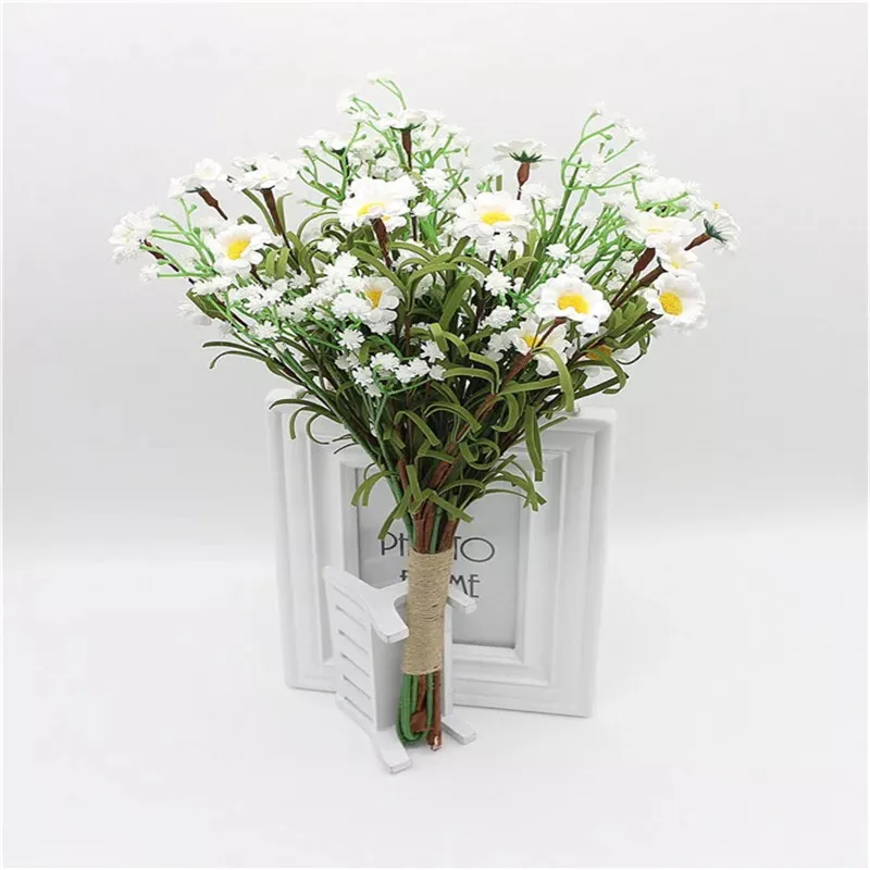 

wedding bouquet photo props hand held flowers Korean exterior scene tours bride bouquet simulation full sky star holding flowe