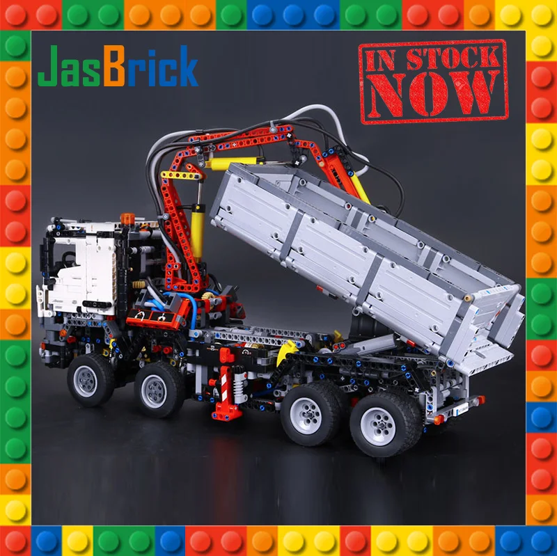 20005 3245 шт. Technic серия Arocs грузовик строительные блоки наборы Развивающие игрушки