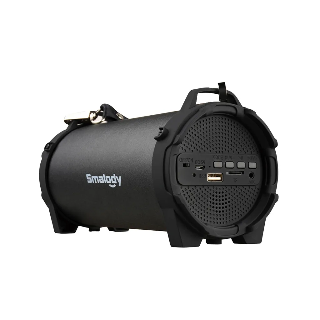 Для Носимых устройств беспроводной Bluetooth динамик стерео Бас открытый AUX FM радио TF Hifi Soundbox для relogio inteligente