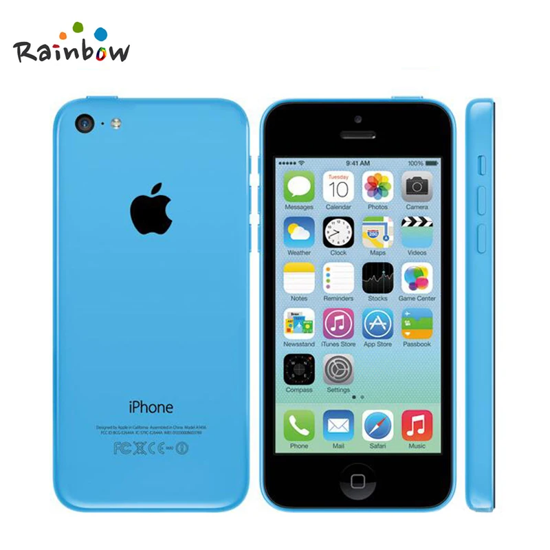 Разблокированный Оригинальный iPhone 5c iOS двухъядерный 4 0 дюймовый сенсорный экран