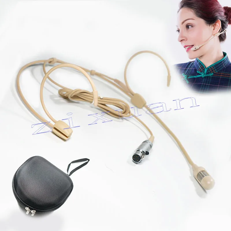 Классическая Кардиоидная беспроводная гарнитура микрофон для Samson AKG Gemini TA3F mini XLR