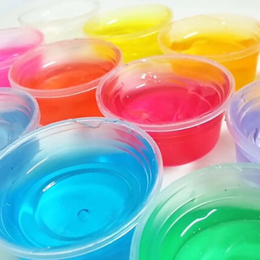 

12 Colors Clay Slime DIY Non-toxic Crystal Mud Play Transparent Magic Plasticine Kid Toys Christmas Gift Dropshipping YE12.5