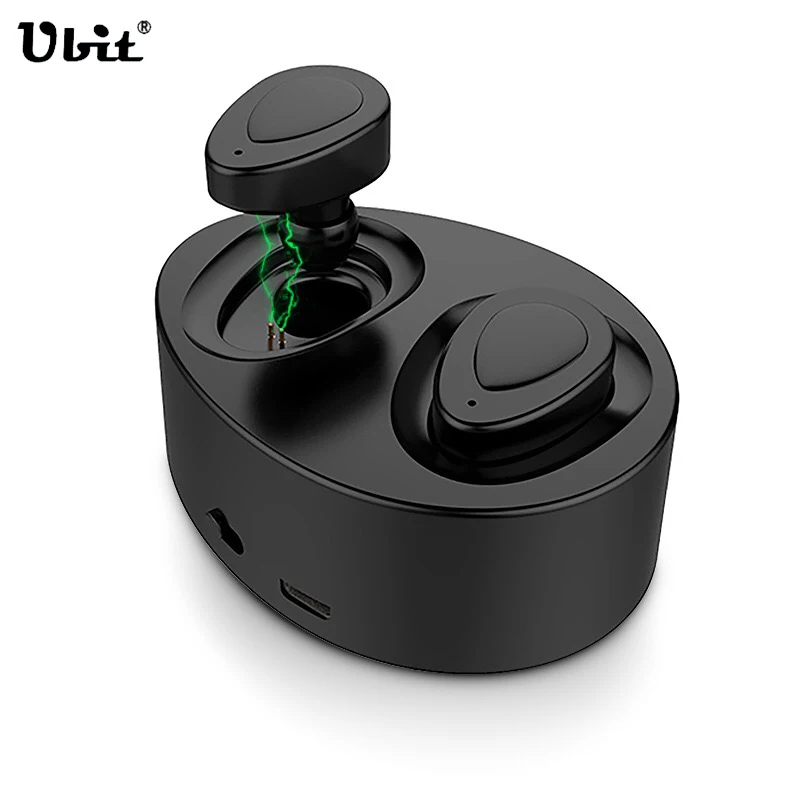 Наушники вкладыши Ubit K2 беспроводные Bluetooth наушники с портативным зарядным