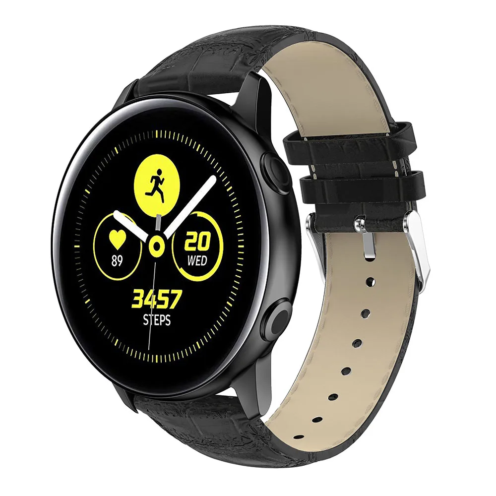 Ремешок из натуральной кожи с крокодиловым узором для Samsung Gear S2 Classic / Sport сменный