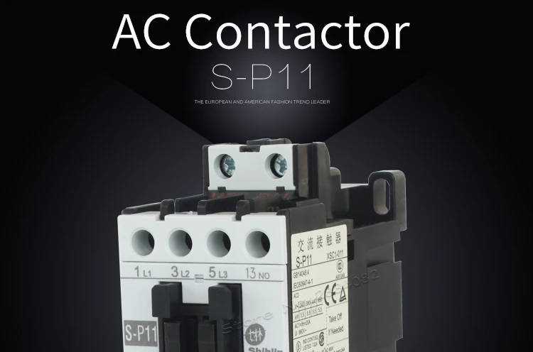 Контактор переменного тока AC24V 380V 220V 110V 4NO S-P11 катушки 11A