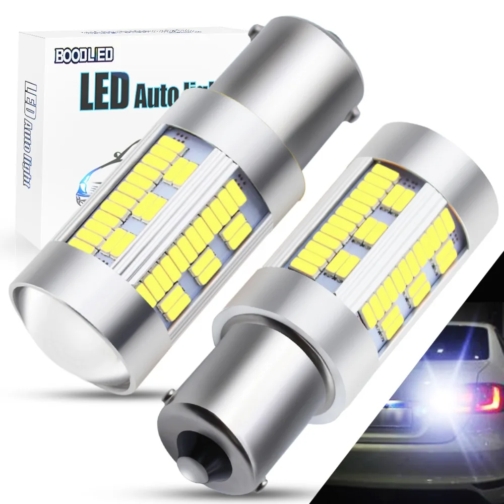 

2 шт. 1156 BA15S P21W светодиодсветодиодный чипы 4014 SMD СВЕТОДИОДНЫЙ ные лампы белые светильник пы для автомобиля фонарь стоп-сигнала заднего хода s ...
