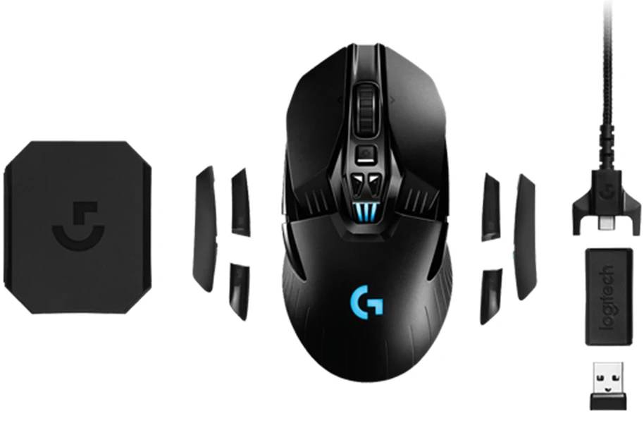 Флагман! Logitech G903 Беспроводная игровая мышь LIGHTSPEED 12000 точек/дюйм RGB весовой