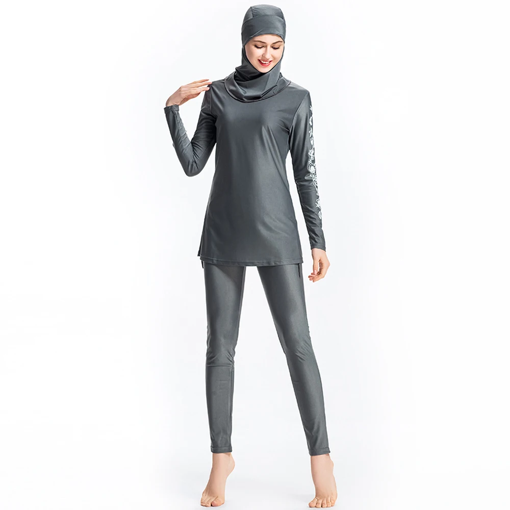DROZENO мусульманские купальники musulmanes Maillots De Bain Maillot de Islamique Pour Les Femmes Hijab Plein | Спорт и