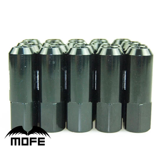 MOFE 60 мм оригинальный логотип удлиненный открытый конец желудь обод алюминий 1 25