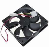 10pcslot gdt dc 12v 4pin 12025mm 12025 powerful 12cm computer case cooler fan