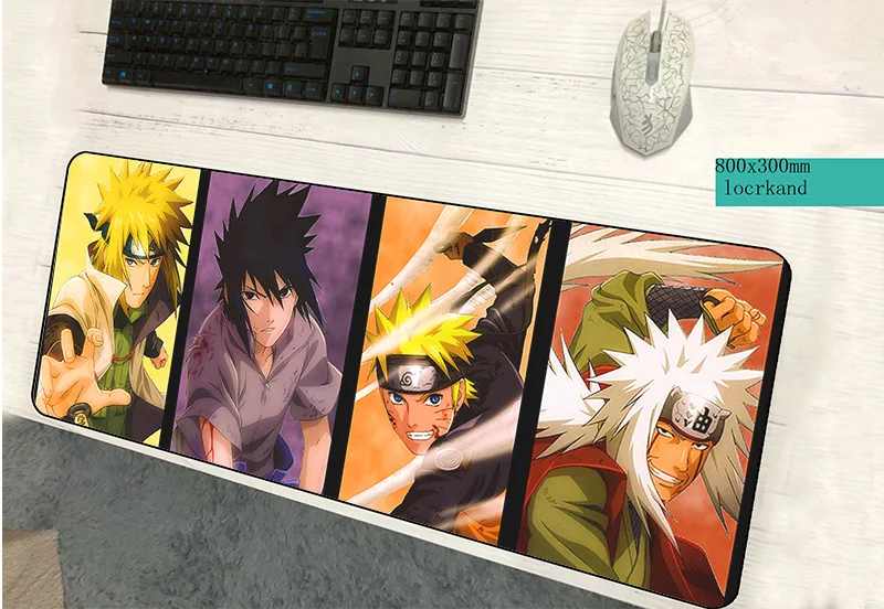 Коврик для мыши Наруто 800x300x3 мм коврик для мышки Akatsuki notbook коврик для компьютерной мыши Itachi игровой коврик для мыши геймер для клавиатуры коврики для мыши