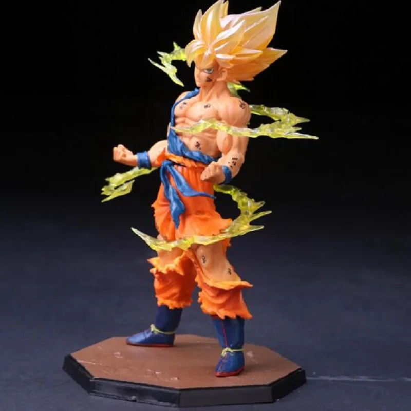 Модель Dragon Ball Super Saiyan Son Goku ПВХ экшн-фигурка игрушка из фильма и ТВ драконий жемчуг