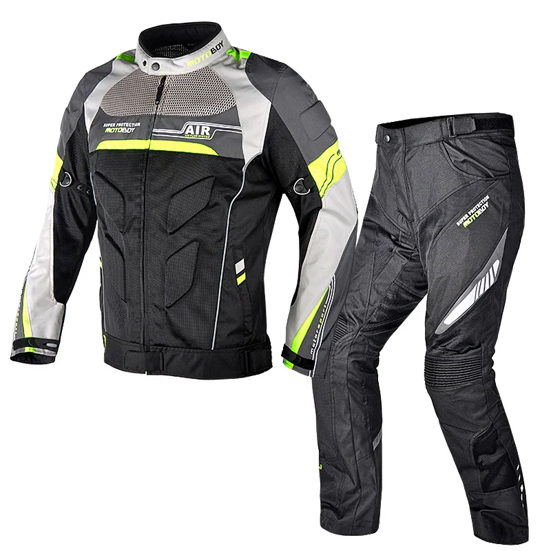 Новый motoboy летняя дышащая мотоциклетная куртка и штаны внутри водонепроницаемый