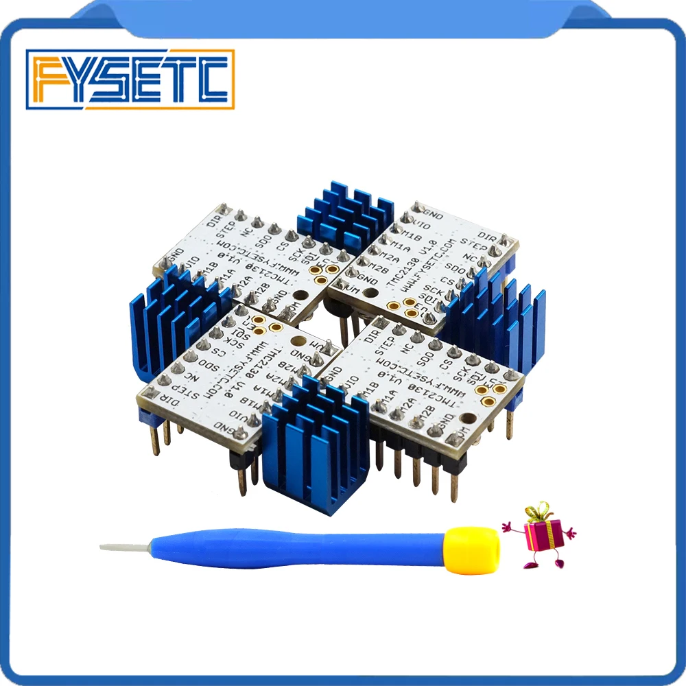 5 шт. TMC2130 шаговый двигатель бесшумный драйвер силовая трубка StepStick встроенный драйвер ток 1.4A пиковый ток 2.5A Замена TMC2100