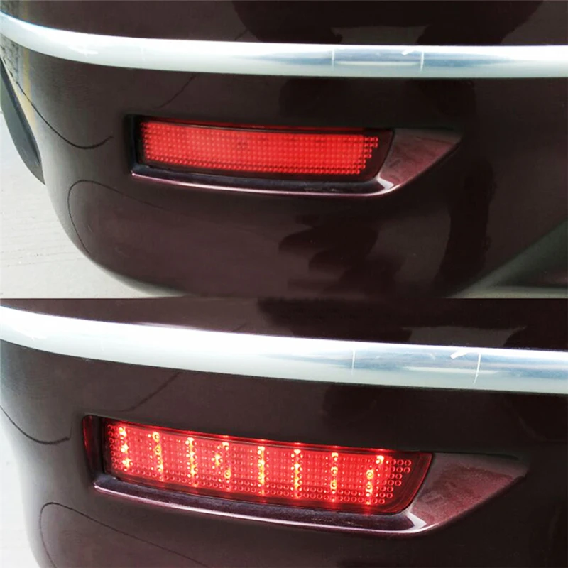 Niscarda 2x Автомобильный светодиодный задний бампер отражатель противотуманный