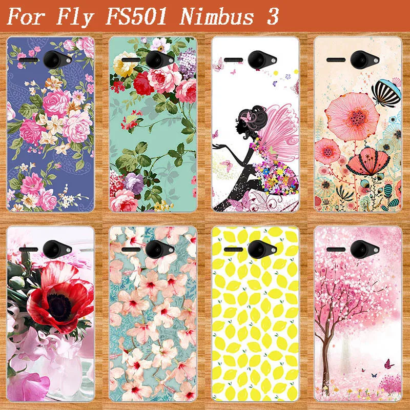 Мягкий ТПУ чехол для Fly FS501 Nimbus 3 Модный Стильный FS501|tpu case|case for flycase designer |