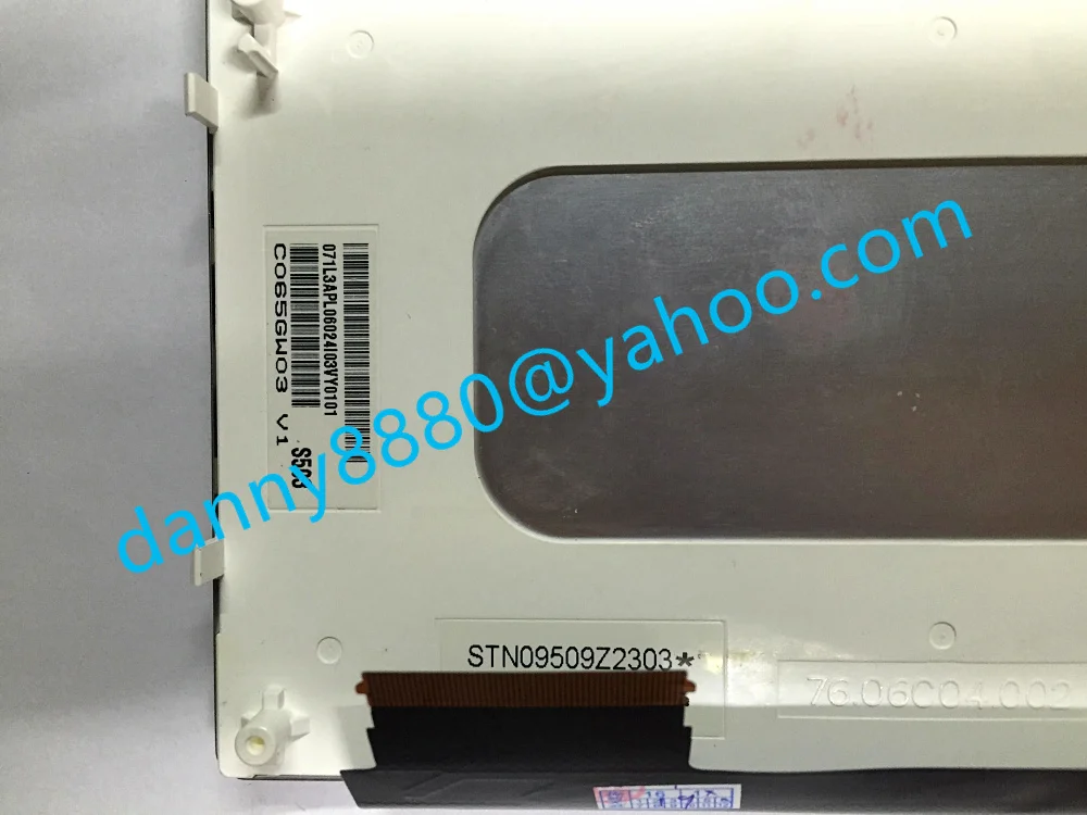 100% Оригинальный Новый 6 5 ''TPO ЖК-дисплей C065GW03 V1 сенсорная панель для Skoda VW RCD510
