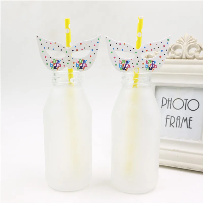 Спрос среди детей соломинки счастливый день рождения детский душ украшения