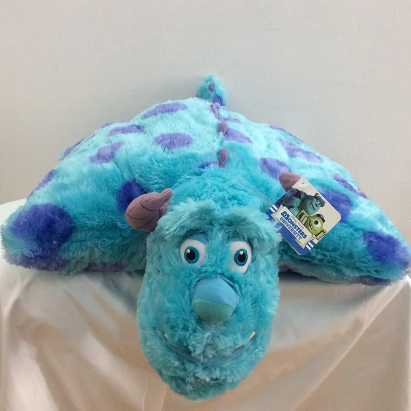 Monsters Inc плюшевые складные подушки игрушки 65 см * 50 Sulley Sullivan мягкая подушка кукла